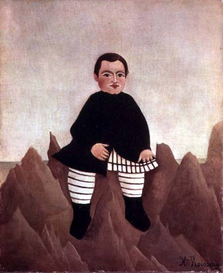 Boy on the Rocks from Henri Julien-Félix Rousseau