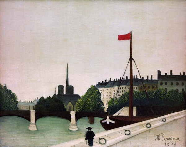 H.Rousseau / View of the Ile Saint-Louis from Henri Julien-Félix Rousseau