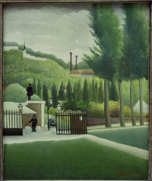 H.Rousseau, The Toll Gate from Henri Julien-Félix Rousseau