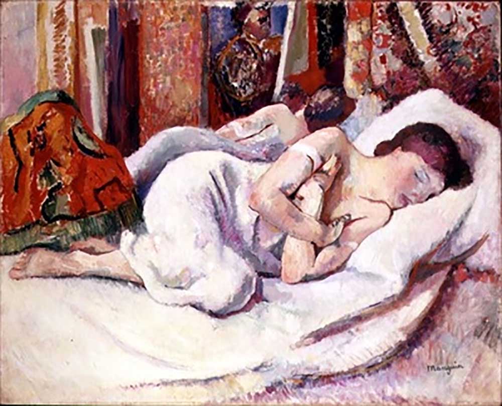 Sleeping Woman from Henri Manguin