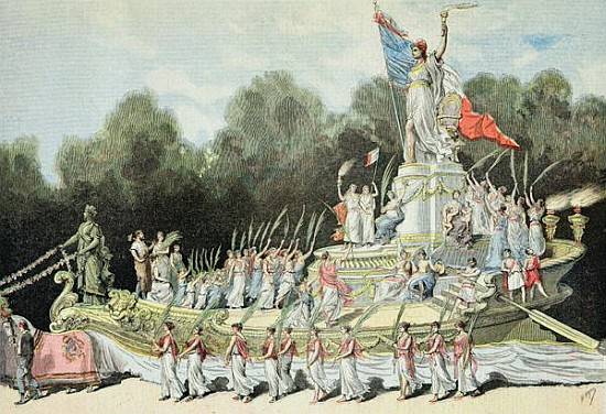 Chariot of the Triumph of the Republic at the National Festival, 22nd September 1892, from ''Le Peti from Henri Meyer