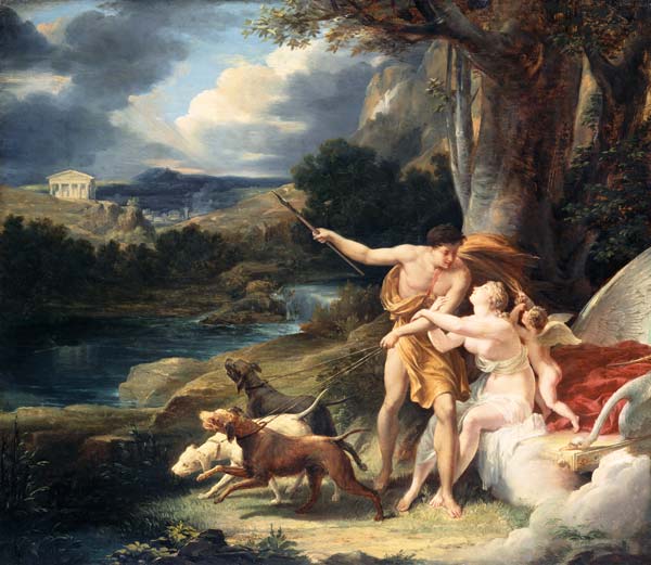 Venus und Adonis from Henri Regnault