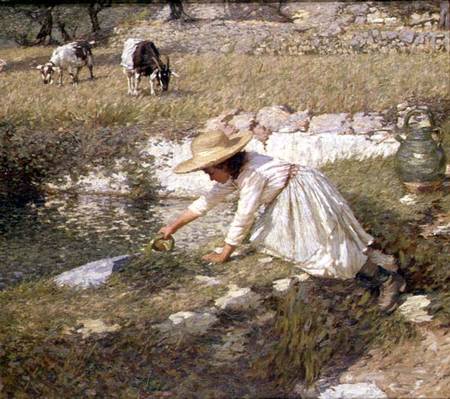 Provencal Spring from Henry Herbert La Thangue
