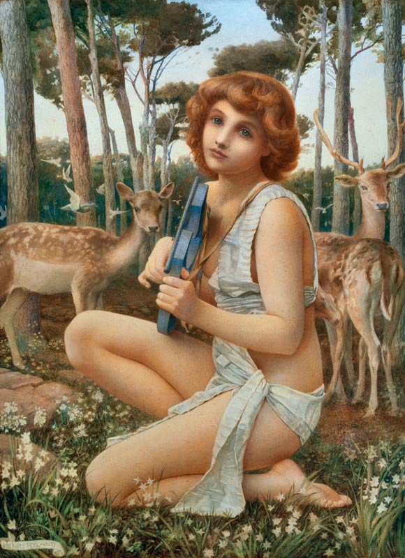The Young Orpheus from Henry Ryland