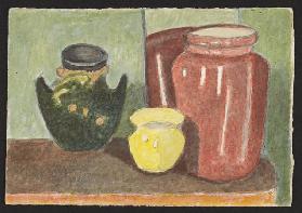 Pottery, c.1930 (pencil & w/c on paper)