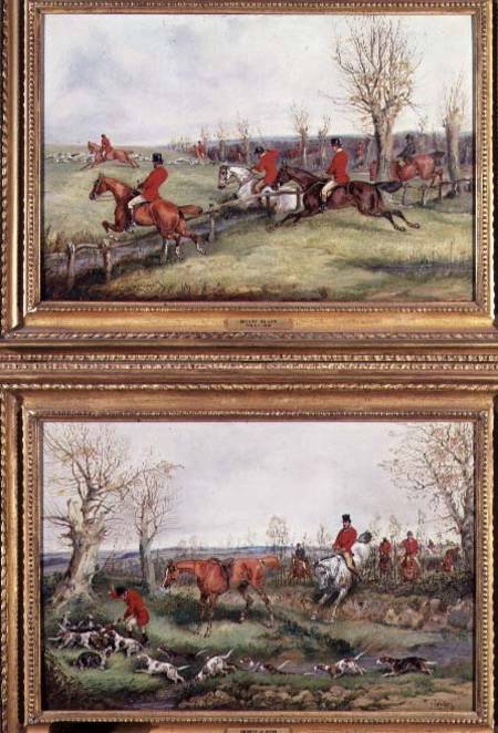 Pair of Hunting Scenes from Henry Thomas Alken