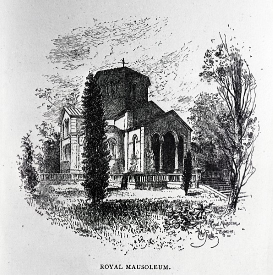 The Royal Mausoleum, Frogmore from Herbert Railton