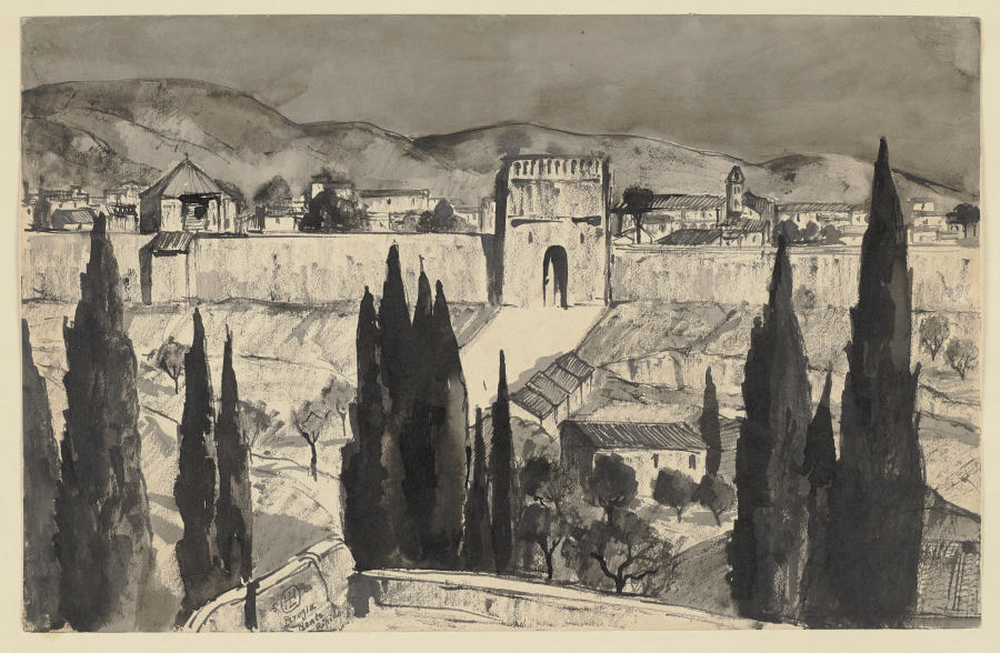 Monteripido, Perugia from Hermann Lismann