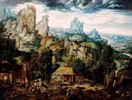 Landscape with Forge from Herri met de (Civetta) Bles
