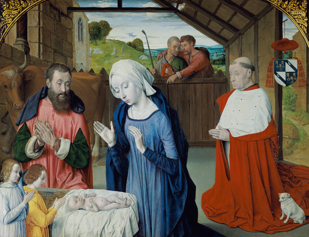 Birth Christi. from Hey, Jean  Meister von Moulins