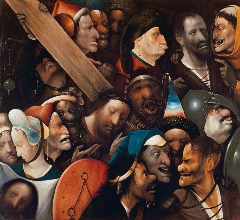 Christ carrying the Cross from Hieronymus Bosch