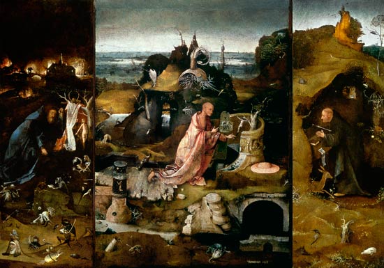 Altarpiece of the Hermits from Hieronymus Bosch