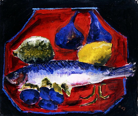 Fish and Plums from Hilary  Rosen
