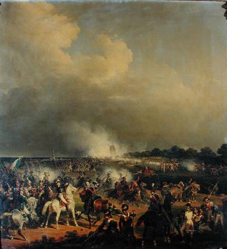 Battle of Boussu, 3rd November 1792 from Hippolyte Lecomte