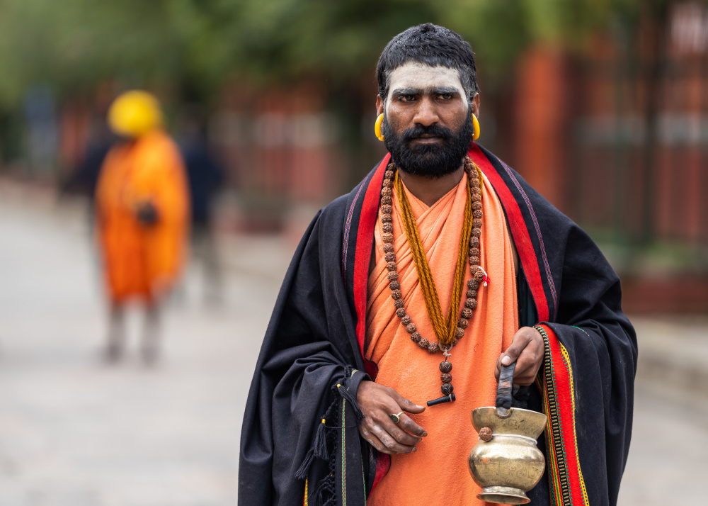 Yogi from Pasupatinath temple, Nepal from HIRAK BHATTACHARJEE