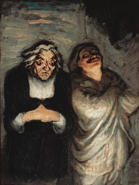 Un Scapin from Honoré Daumier