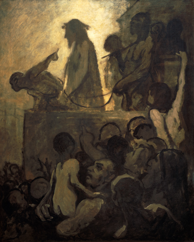 Ecce homo from Honoré Daumier