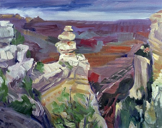Famous Rock, Grand Canyon, 2000 (oil on canvas)  from Howard  Ganz