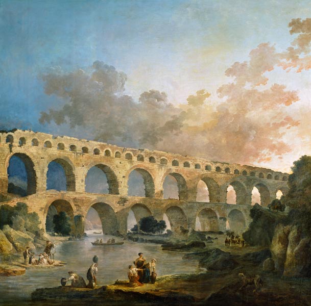 This one Pont you-Gard. from Hubert Robert