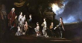 John 2nd Earl of Egmont (1711-1770) and His Family