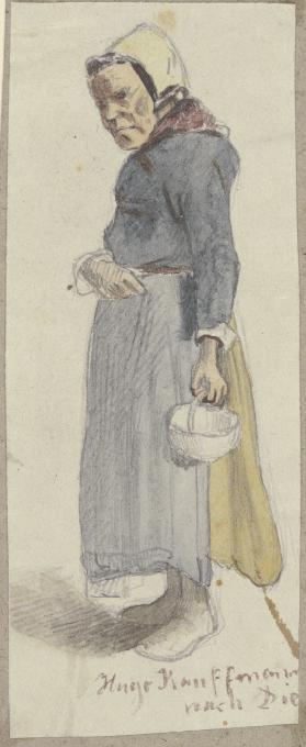 Old woman with basket