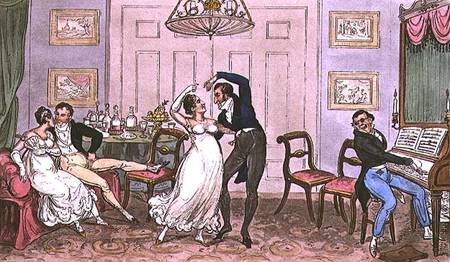 An Introduction: Gay moments of Logic, Jerry, Tom and Corinthian Kate, from 'Life in London' by Pier from I. Robert & George Cruikshank