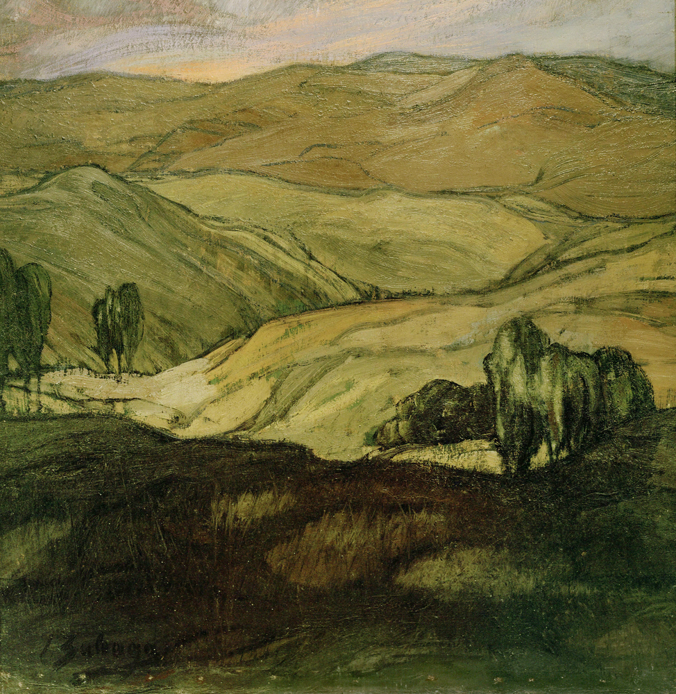 Landschaft in Aragon from Ignazio Zuloaga
