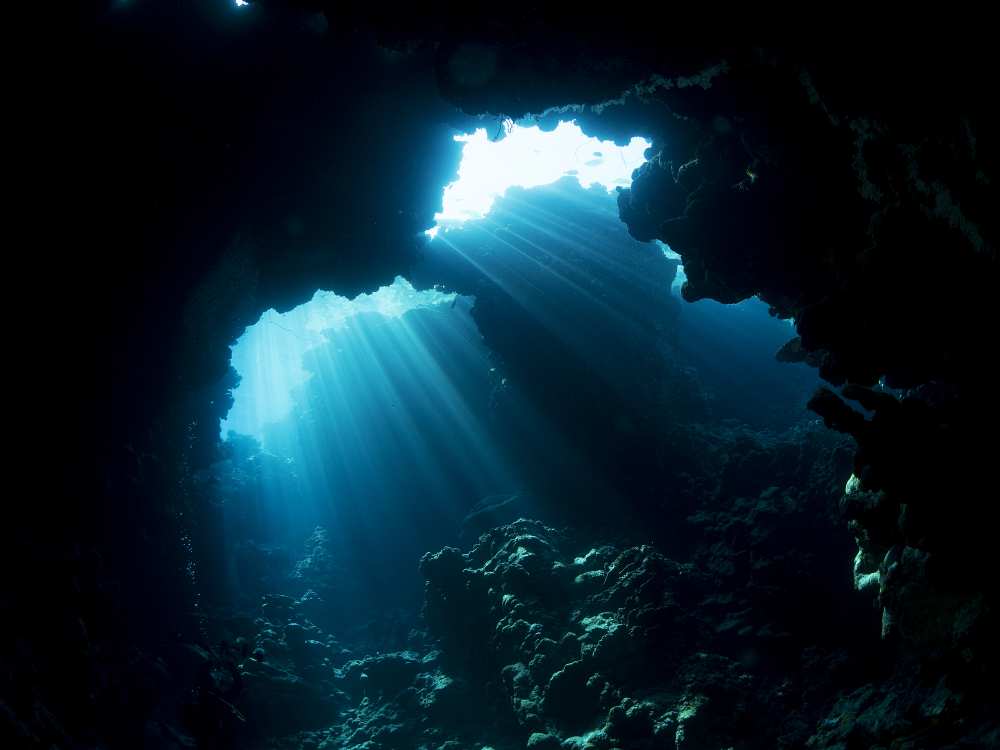 Underwater cave from Ilan Ben Tov