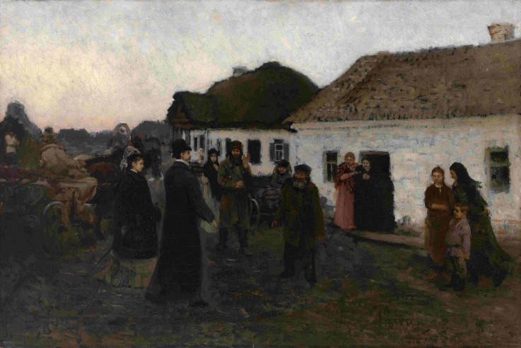 Returning Home from Ilja Efimowitsch Repin