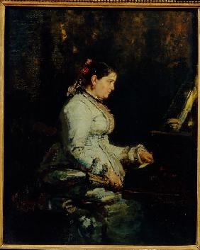 Woman at a Grand Piano