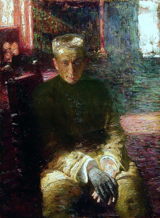 Portrait of Alexander Kerensky (1881-1970) from Ilja Efimowitsch Repin