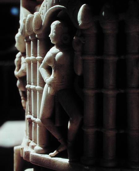 Detail of a pillar from Indian School