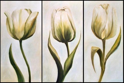 Three tulips from Ingeborg Kuhn