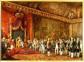 Napoleon (1769-1821) Receiving the Delegation from the Roman Senate