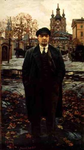 Vladimir Ilyich Lenin (1870-1924) at Smolny