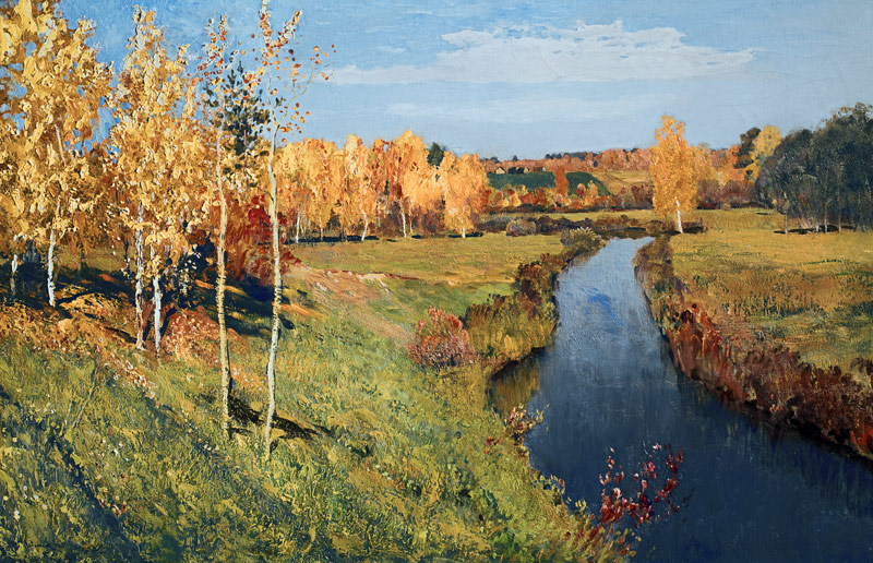 Goldener Herbst from Isaak Iljitsch Lewitan