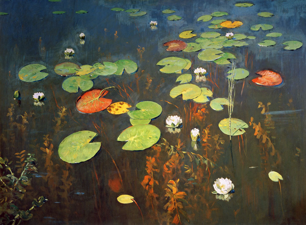 Water Lilies from Isaak Iljitsch Lewitan