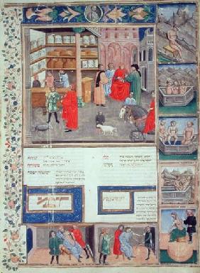 Page from the 'Canon of Medicine' by Avicenna (Ibn Sina) (980-1037)
