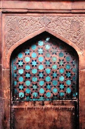 Tiled mihrab