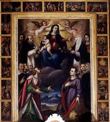 The Assumption of the Virgin from Italian pictural school