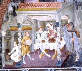 St. James Entering a House during a Meal, from the Story of St. James