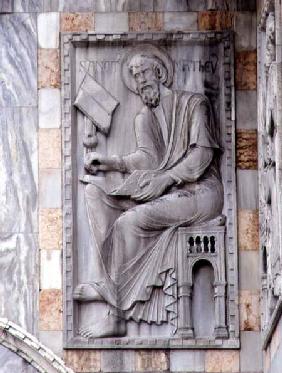 St. Matthew, relief from the north side of the basilica