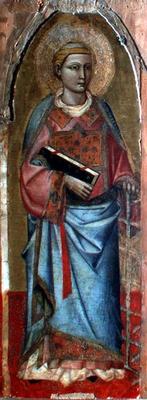 St. Lawrence from Italian School, (14th century)