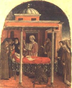 The Funeral of St. Jerome, Ferrarese School, 1450