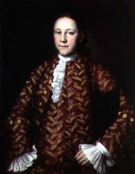Portrait of Mikhail Yakovlev (1742-81) from Ivan Yakovlevich Vishnyakov