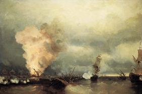 The Battle of Vyborg Bay on July 3, 1790