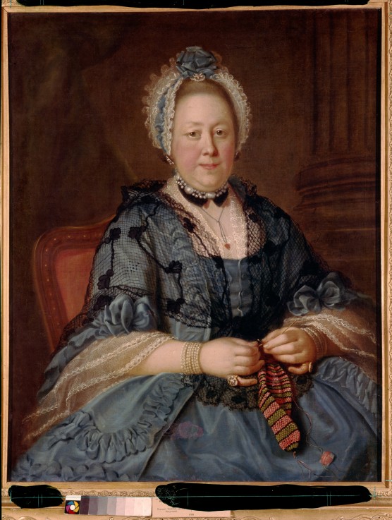 Portrait of Countess Tolstaya, née Lopukhina from Iwan Petrowitsch Argunow