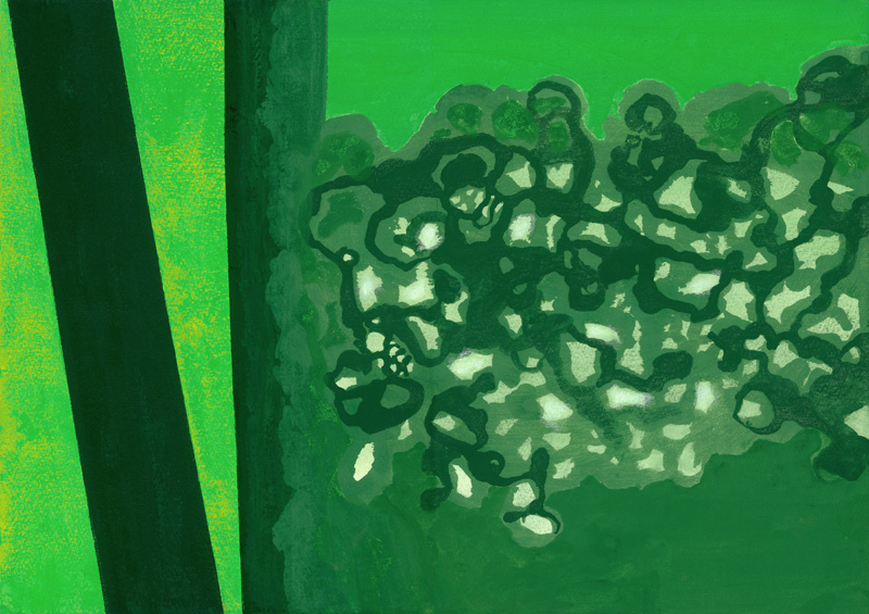 Kensington Gardens Serise: Green Shadows from Izabella  Godlewska de Aranda