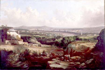 A View of Sheffield from Psalter Lane from J. McIntyre