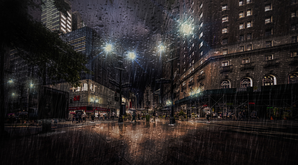 Gotham - Rainy Night from Jackson Carvalho